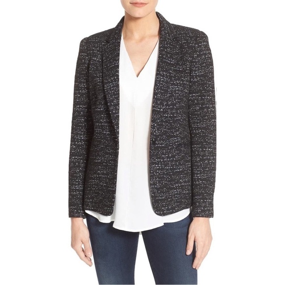 Vince Camuto Jacquard Knit Jacket - Picture 1 of 8
